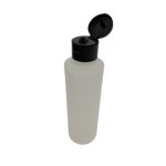 Knijpfles 250ml HDPE klepdop spuitdop doseerdop zwart