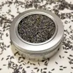 Lavendelbloemen blikje 150 ml + kijkvenster Lavendel 1e kwaliteit
