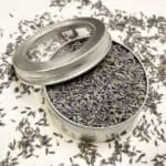 Lavendelbloemen blikje 150 ml + kijkvenster Lavendel 1e kwaliteit