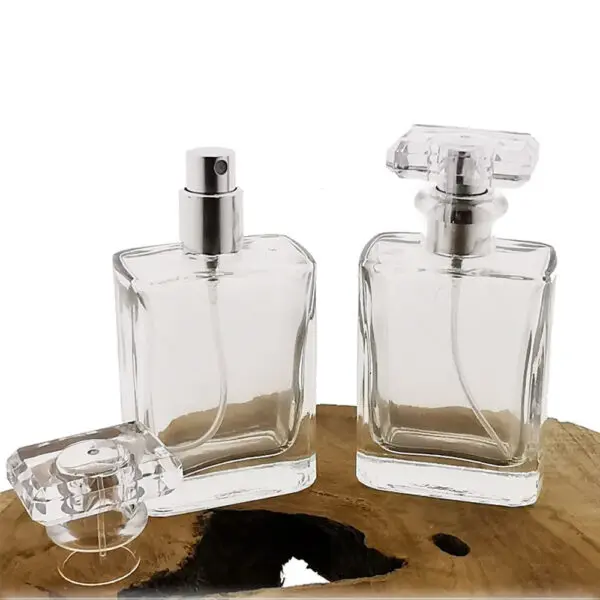 Lege Parfumfles helder glas 30ml sprayfles dop transparant