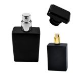 Lege Parfumfles zwart glas 30ml sprayfles dop zwart