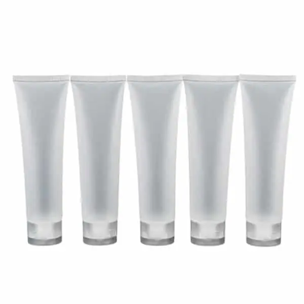 Lege tube 100ml plastic transparant hervulbare cosmetica tubes