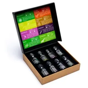 Live Well essentiële olie set Aromafume 8x10ml