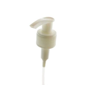 Lotion pomp wit, zeep dispenser fleshals DIN28 – 28 mm