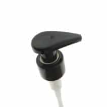 Dispenser pompje zwart DIN24 24/410 - olie lotion zeep doseerpomp