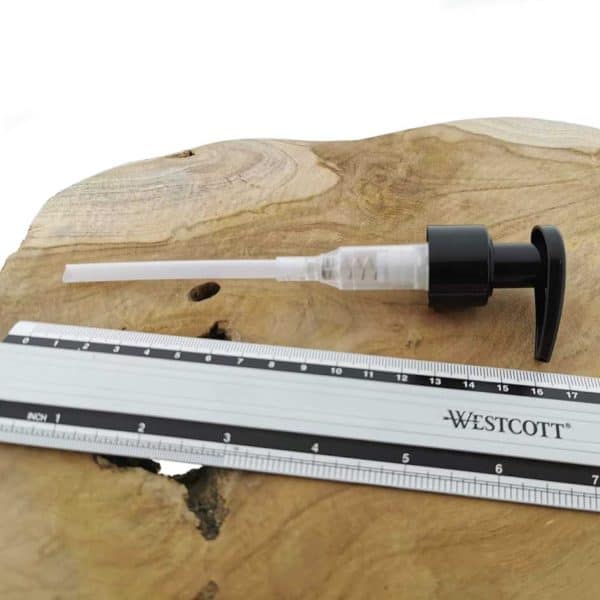 lotion pomp zwart zeep dispenser fleshals 24 410 din24 24 mm