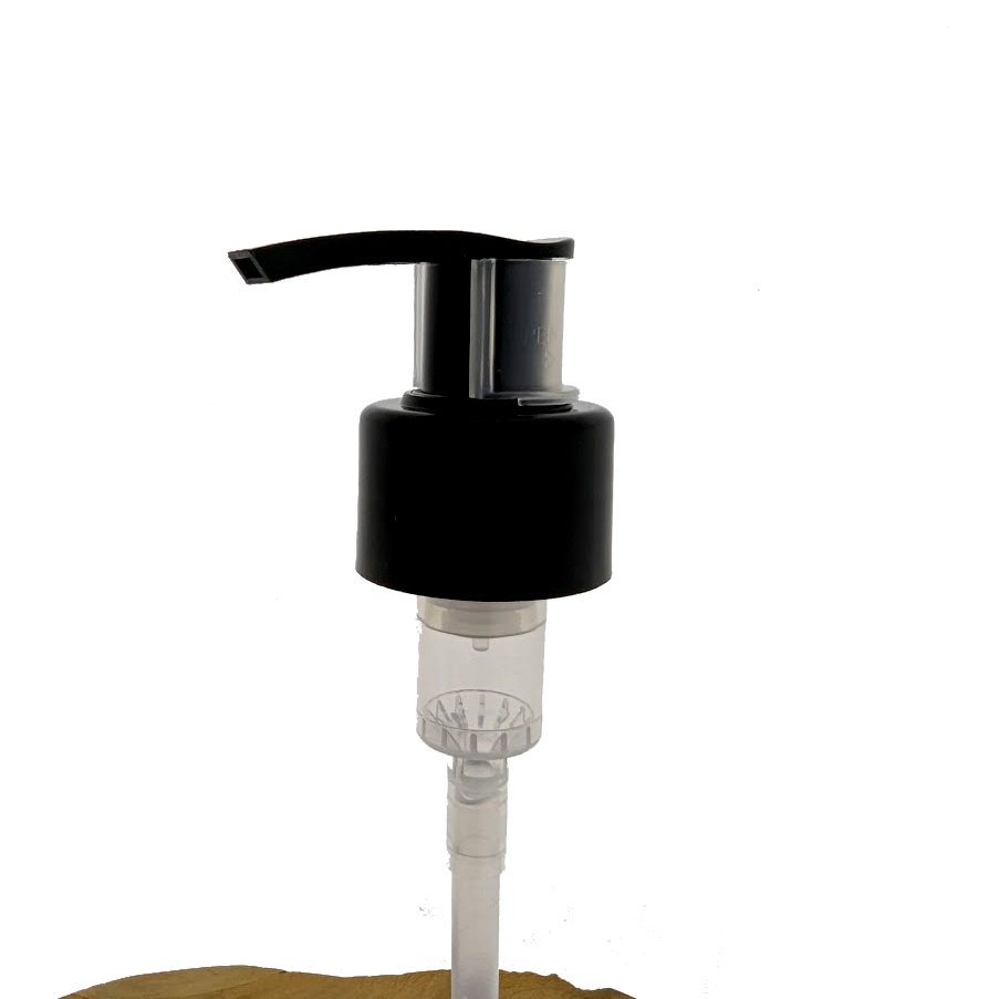 lotionpomp-zwart-din28-360o-vergrendeling-externe-veer-2 Lotionpomp Zwart DIN28 – 360º Vergrendeling, Externe Veer