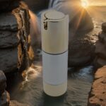 Luxe 30ml airless dispenser goud cosmetische lotion serum fles