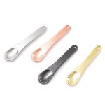 luxe metalen spatel, cosmetische crème lepel