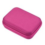 luxe reisetui parfumrollers 10ml essentiële olie tas, houder 10 flesjes roze