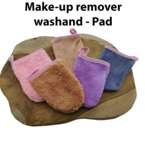 Make-up remover washand - pad - gezichtsreiniger