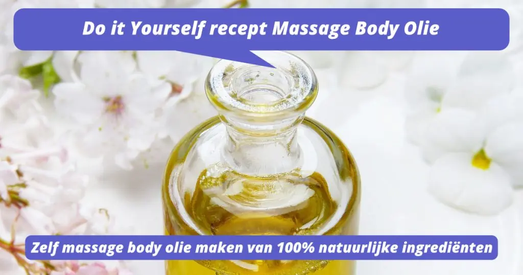 DIY massage body olie recept