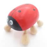 Massage spin Lieveheersbeestje, hoofd, schouder, rug, massage