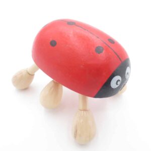 Massage spin Lieveheersbeestje, hoofd, schouder, rug, massage