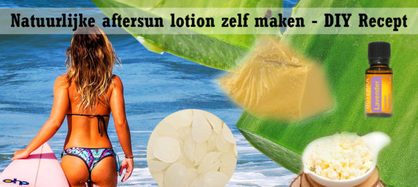 Natuurlijke aftersun lotion zelf maken - DIY Recept