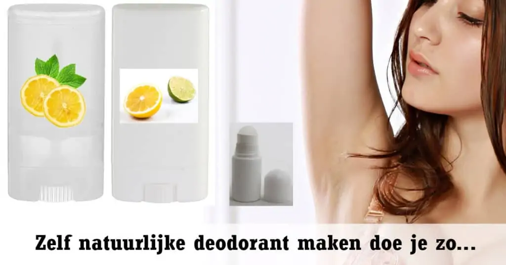 Deodorant maken natuurlijk DIY recept Deoroller Deostick