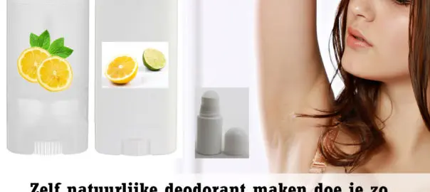 Deodorant maken natuurlijk DIY recept Deoroller Deostick