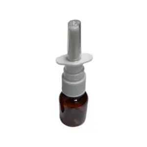Neussprayer flesje 15ml amber pet pharma neus vernevelaar verstuiver