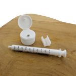 Oral Dose dop + spuit 5ml DIN28 28/410