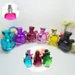 Parfum spray fles strik Gekleurde glazen parfumfles 15ml