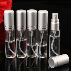 parfum spray flesjes 10 ml - glazen flesjes + spray verstuiver