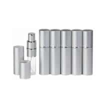 Parfum spray verstuiver 10 ml zilver - navulbare parfumfles