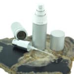 Parfum spray verstuiver 20 ml zilver navulbare parfumfles