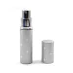 Parfum verstuiver 5ml hervulbare spray fles grijs zilver