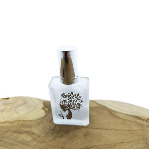 parfumfles 15ml lady flower lege hervulbare Parfum sprayfles dop zilver