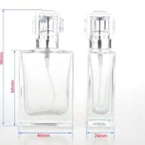 Parfumfles glas lege verstuiver sprayfles navulbaar 30ml.