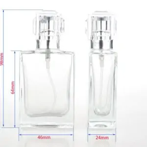 Parfumfles glas lege verstuiver sprayfles navulbaar 30ml.