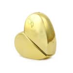 Parfumfles hart goud - geel 25ml Parfum verstuiver sprayfles