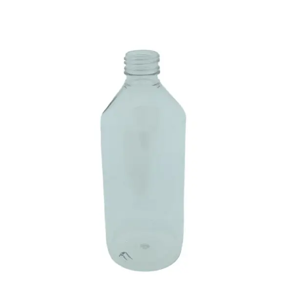 Pet Fles 500ml transparant zonder sluiting