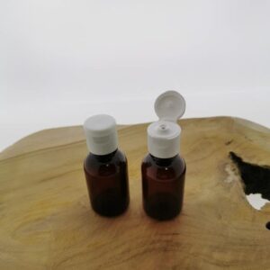 Pet fles flip-top spuitdop 30 ml - kunststof fles klepdop