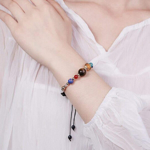 Planeten armband natuurstenen sieraad