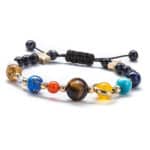 Planeten armband natuurstenen sieraad