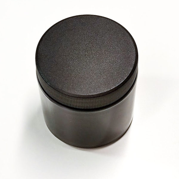 Pot bruin glas 120ml + schroefdeksel, Zalfpot, Crèmepot Cosmetica potjes