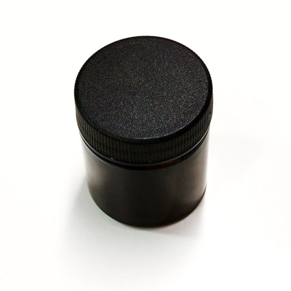 Pot bruin glas 30ml + schroefdeksel, Zalfpot, Crèmepot Cosmetica potjes