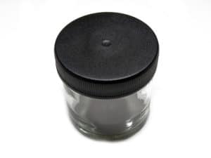 Pot glas 60ml helder transparant + deksel, Zalf, Crème Cosmetica potjes