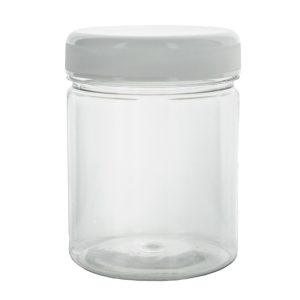 ot transparant 150ml PET potten food grade + schroefdeksel