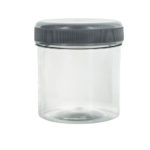 Pot transparant 200ml PET potten food grade + shroefdeksel