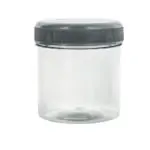 Pot transparant 200ml PET potten food grade + shroefdeksel