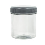 Pot transparant 250ml PET potten food grade + shroefdeksel