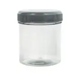 Pot transparant 250ml PET potten food grade + shroefdeksel