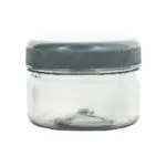 Pot transparant 65ml PET potten food grade + shroefdeksel