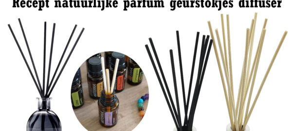 Recept natuurlijke geurparfum voor geurstokjes reed diffuser essentiële olie