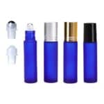 Rollerflesjes 10ml mat blauw glas Parfumroller