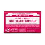 Roos vaste zeep Dr Bronner's Bar soap 140gr
