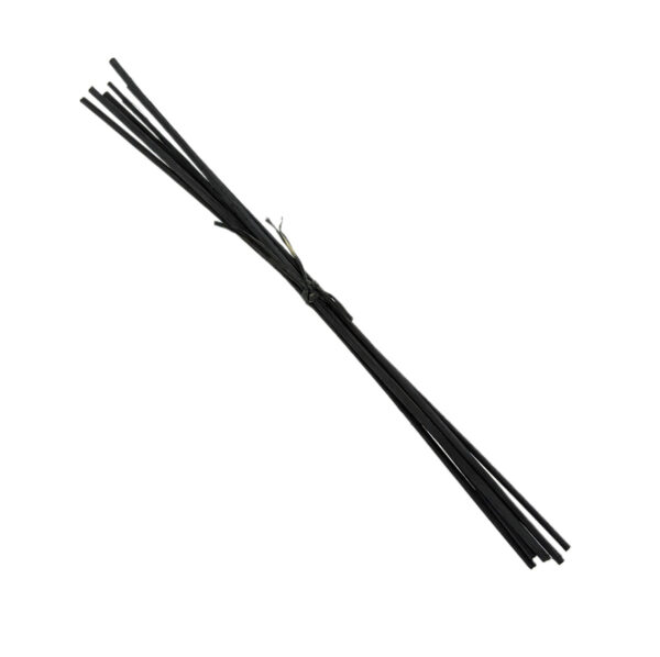 rotan geurstokjes 300mm lang 35mm dik zwart