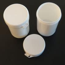 Snap secure pot 130ml + deksel verzegelbaar